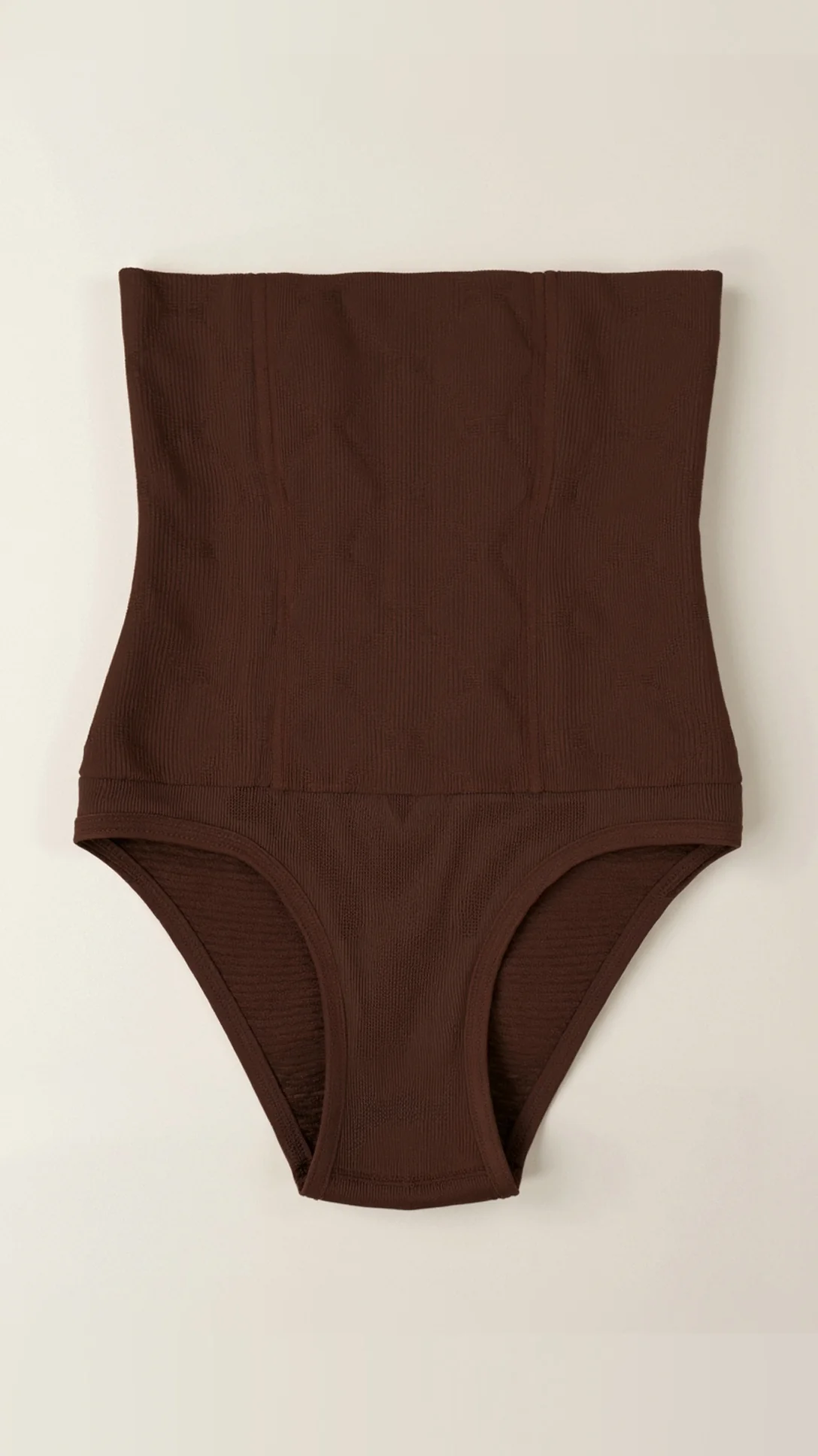 Seamless High-Waisted Thong - Nextleian