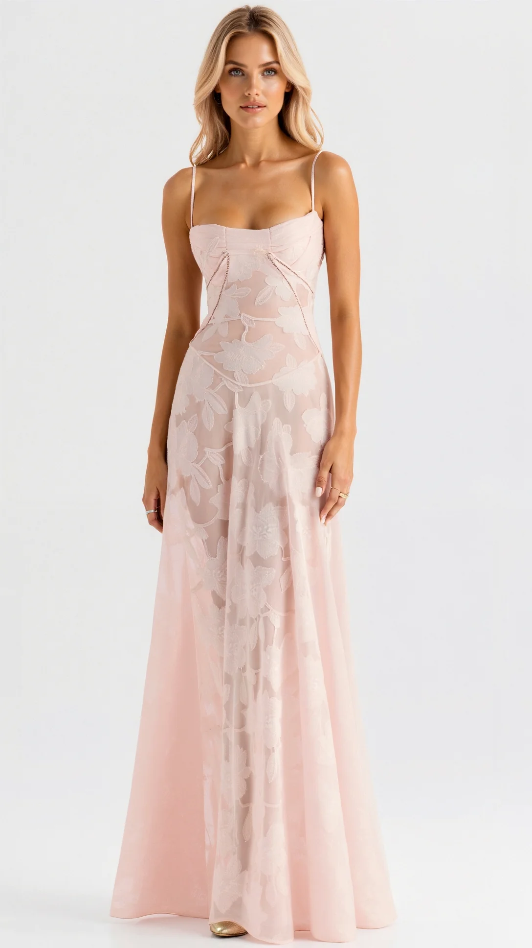 Arabelle Lace Maxi Dress - Nextleian
