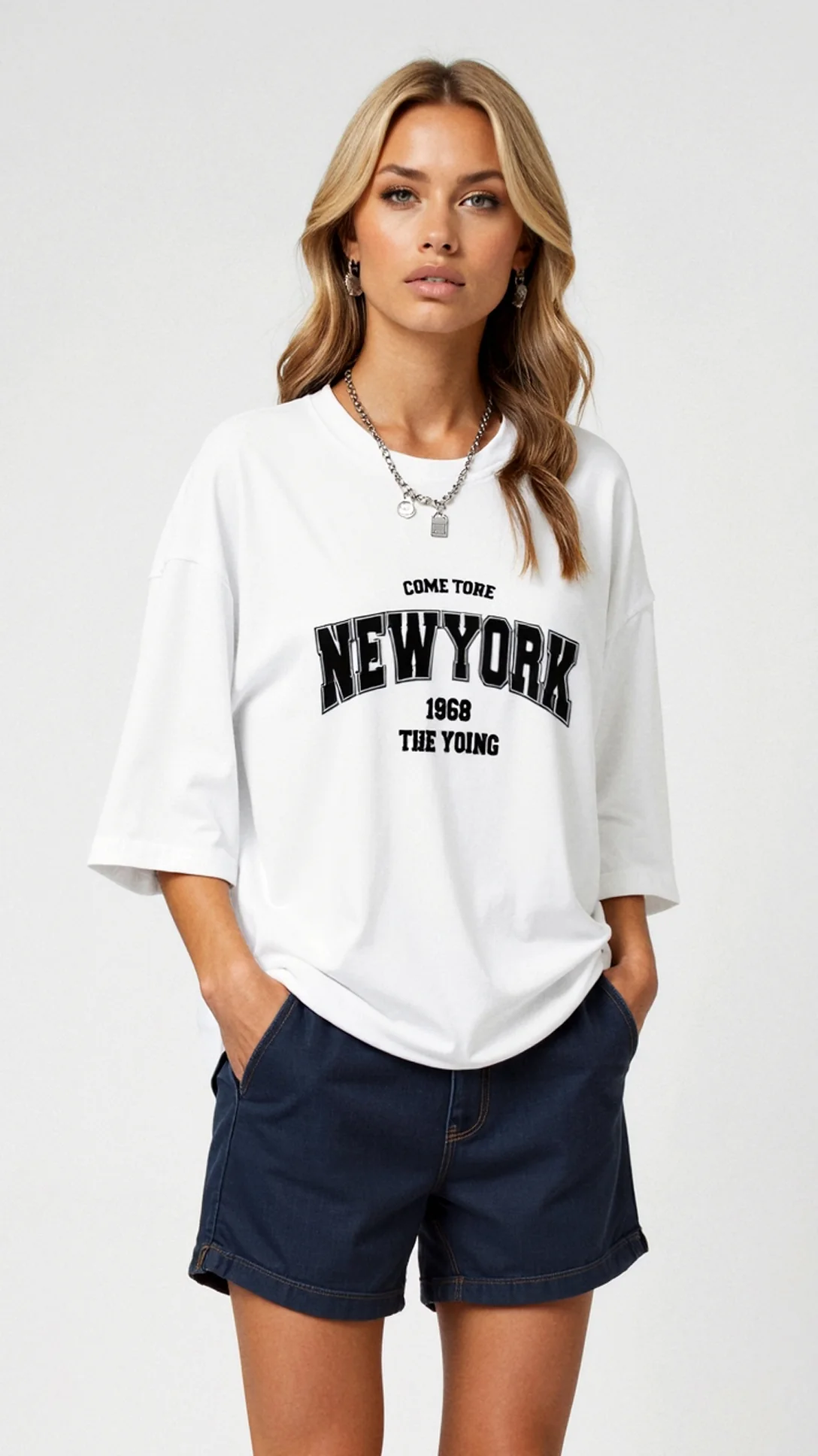 Imogen Oversized T-Shirt - Nextleian