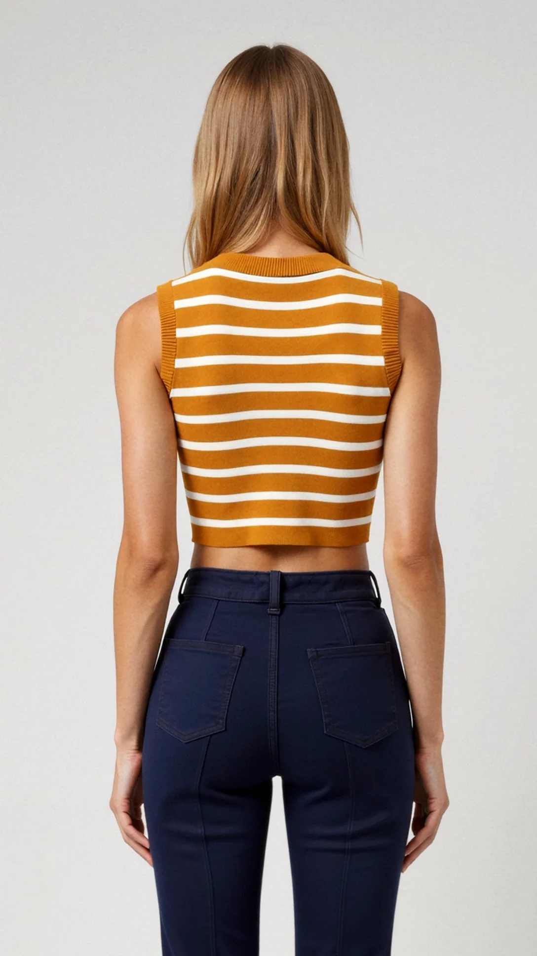 Heloise Striped Tank Top - Nextleian